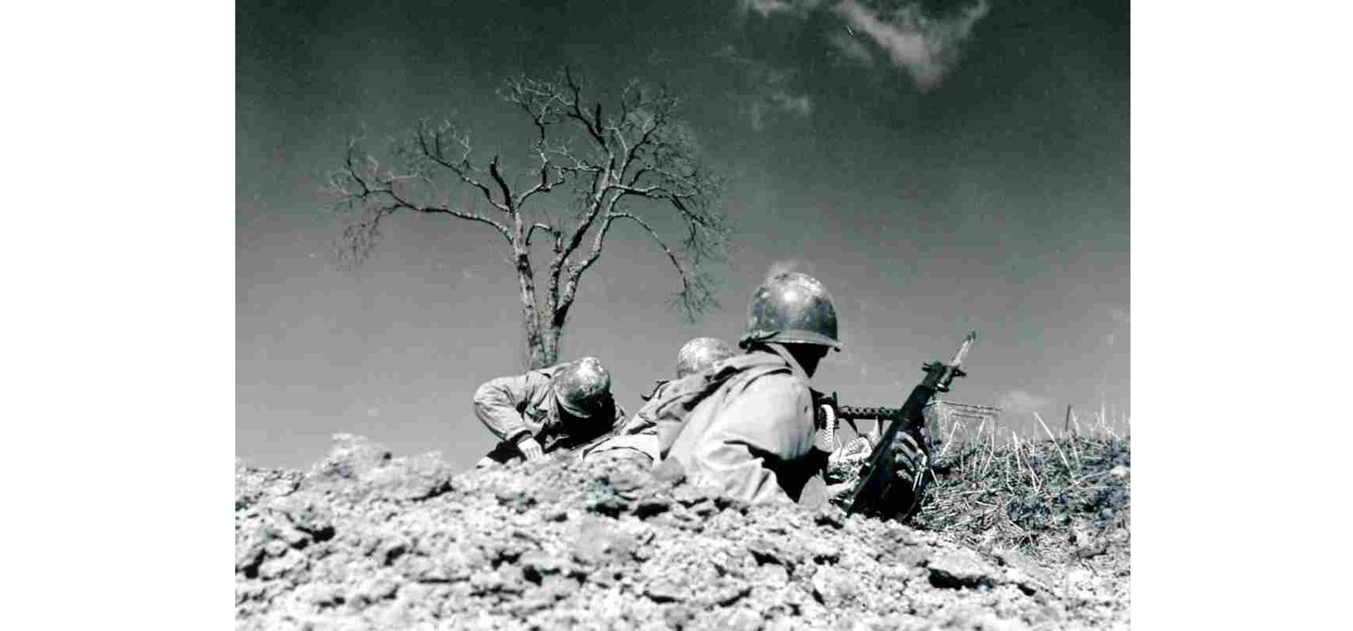 Use of the bayonet was rare, but when it was used the positive effects on American morale and fighting spirit was highly valuable. With the 10th Mountain Division in Italy during early 1945.