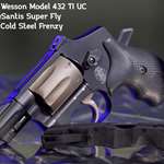 I Carry: Smith & Wesson Model 432 TI UC revolver in a DeSantis holster
