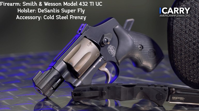 I Carry: Smith & Wesson Model 432 UC Revolver in a DeSantis Holster | An Official Journal Of The NRA