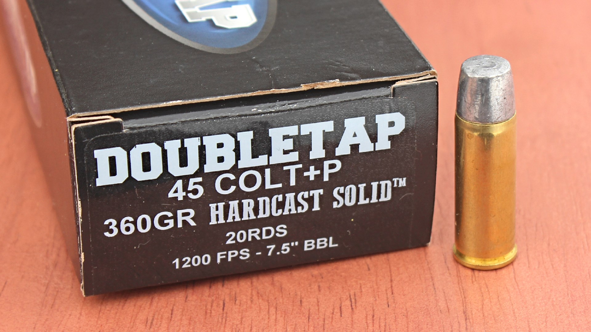 doubletap 45 colt +P 360gr hardcast solid 20rds 1200 fps