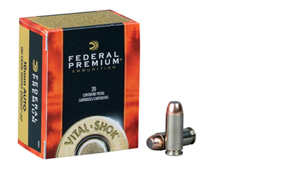 Box ammunition Federal Premium 10 mm Auto ammo