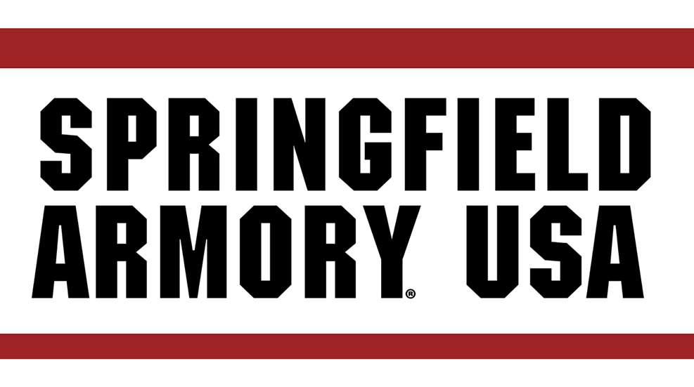 Springfield Armory USA logo banner red black
