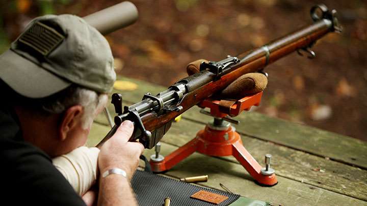 A SMLE with an Ulster variation of the Galilean sights.