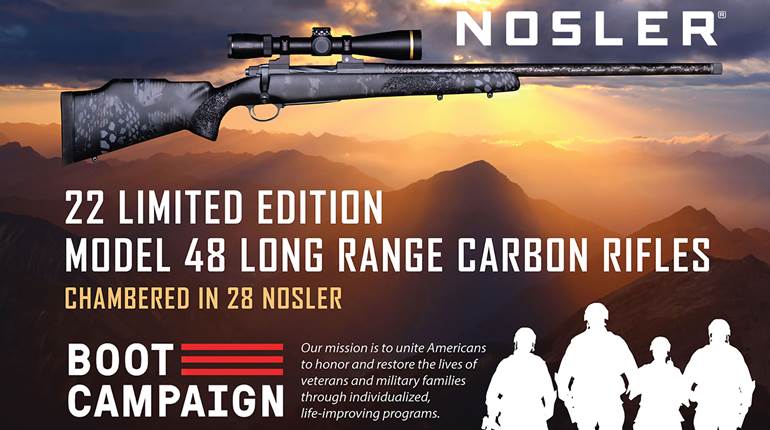 Nosler Custom Rifle Packages To Raise Money For Veterans | An Official Journal Of The NRA