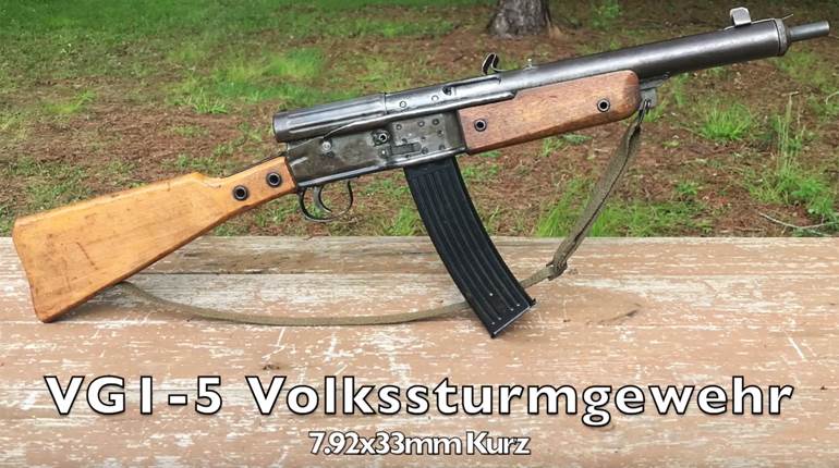 Volkssturmgewehr: The German VG1-5 'People's Storm Rifle' | An Official Journal Of The NRA