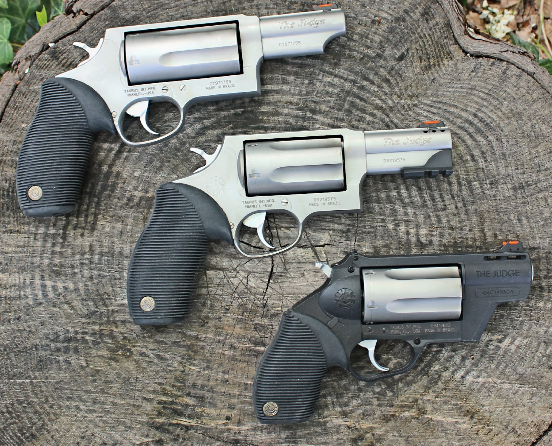 The Taurus Judge, currently available in 14 configurations, is arguably the most popular .45 Colt/.410 handgun to reach the market.