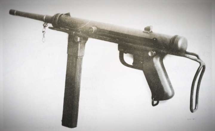Left-side view of SOLA Leger SMG on white background.