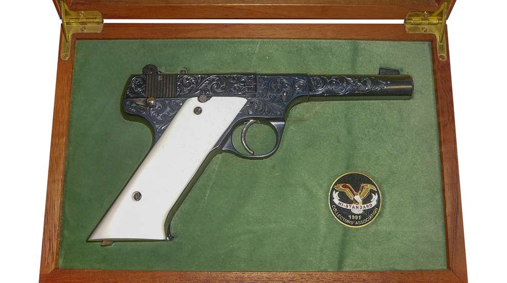Hi-Standard Model A handgun