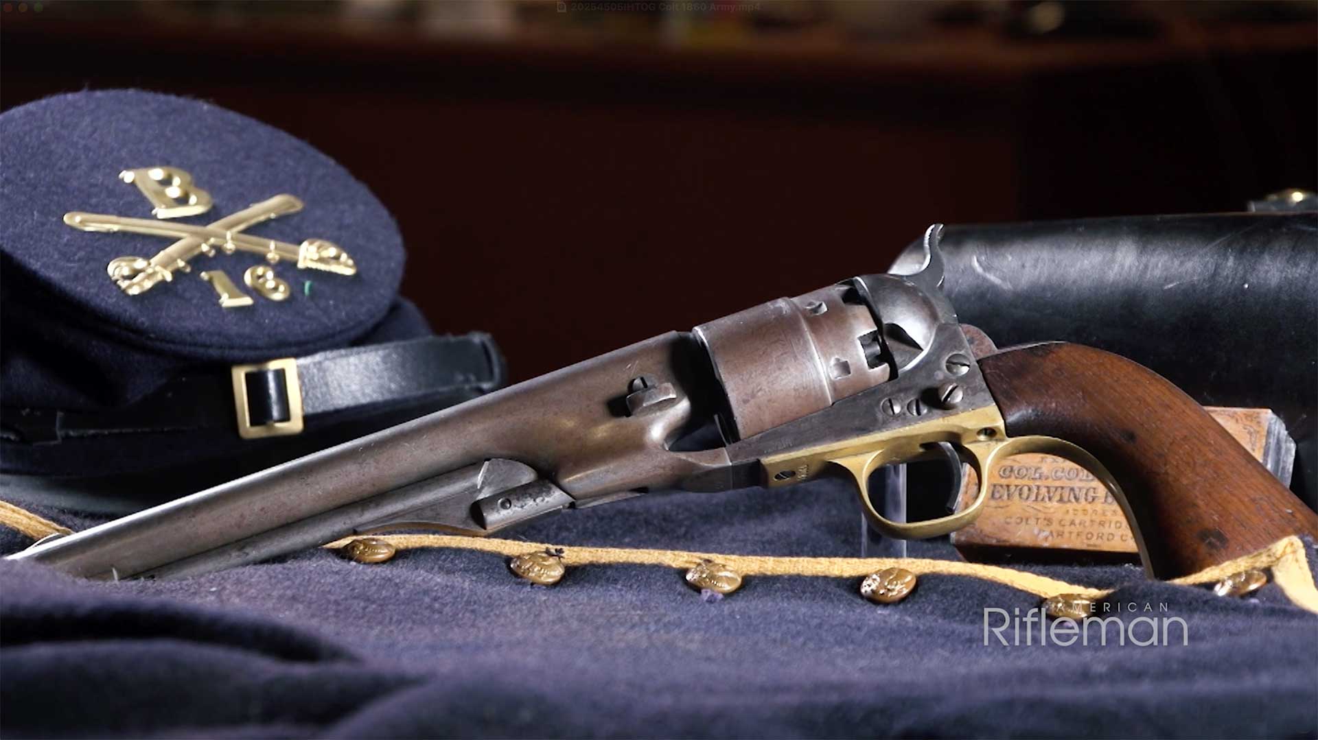 ワンダーフォーゲル1860 I Have This Old Gun: Colt 1860 Army Revolver | An Official Journal