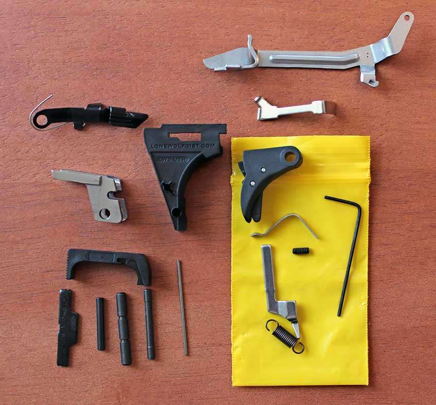 Glock gun parts trigger kit