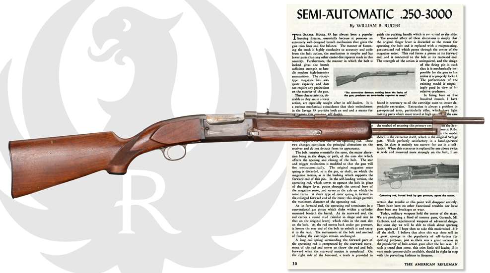 Savage Model 99 conversion