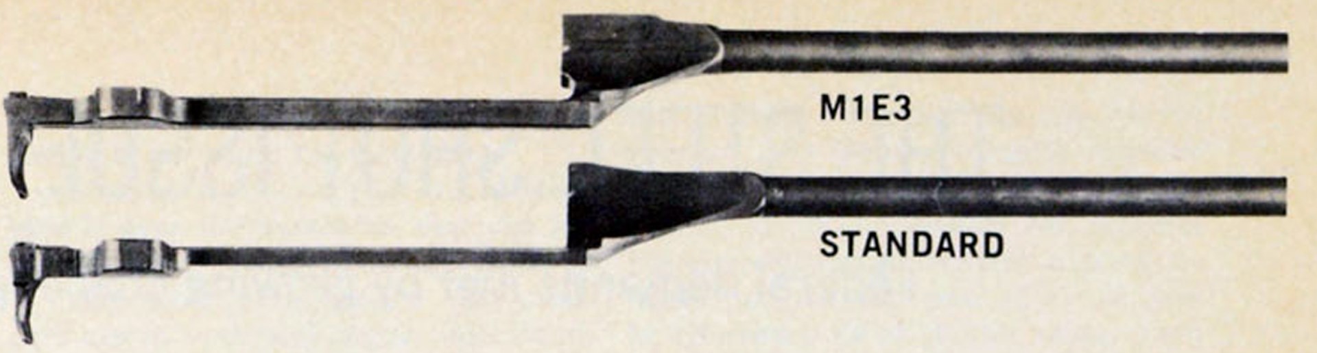M1 and M1E3 operating rods