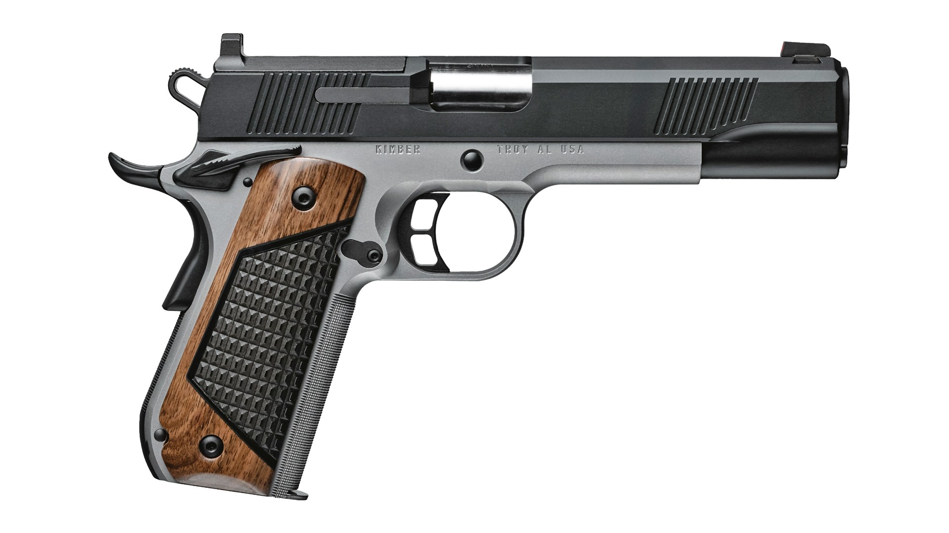 Right side of the two-tone Kimber Next Generation 1911.