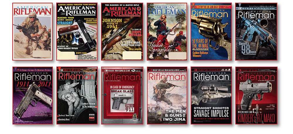 American Rifleman Covers