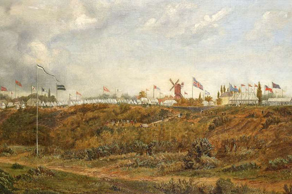 Stars And Stripes At Wimbledon 1863