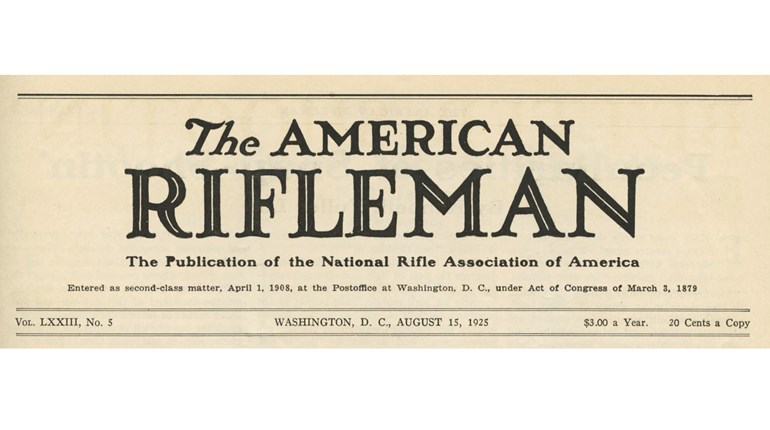 Studying Ammunition Developments Of The Early 20th Century | An Official Journal Of The NRA