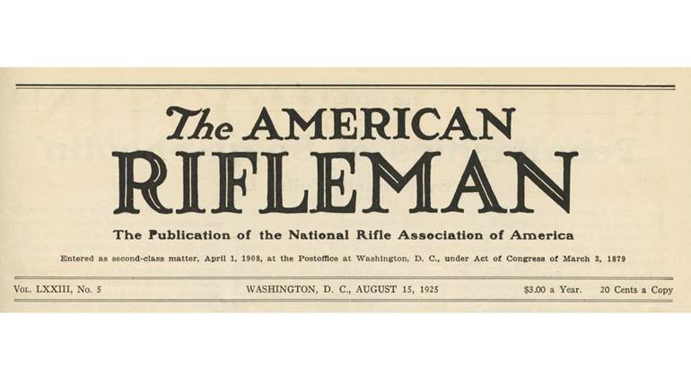 Studying Ammunition Developments Of The Early 20th Century | An Official Journal Of The NRA