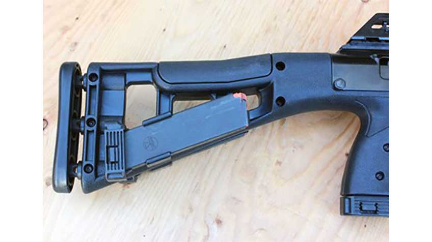 hi-point carbine stock plastic gunstock magazine carrier extra