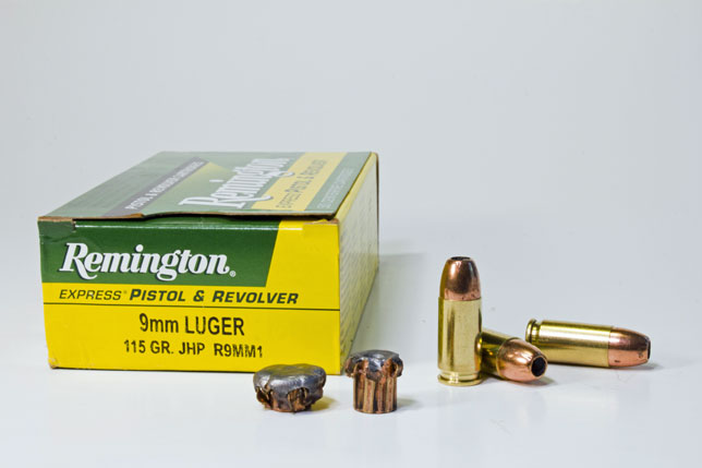 Remington 115-grain JHP