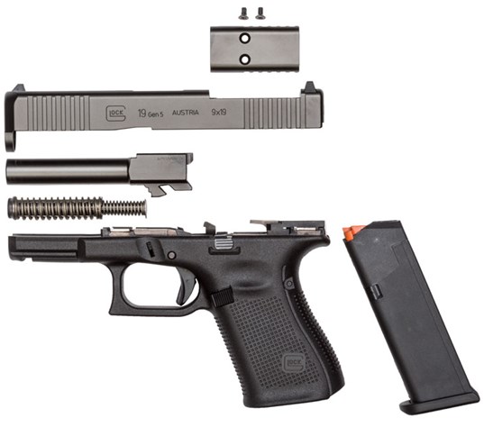 Glock 19 Gen 5 M.O.S. Semi-Automatic Pistol 9mm Luger 4.02 Barrel