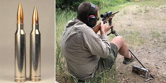 Thomas Haviland shooting Federal Premium Berger Hybrid Hunter loads