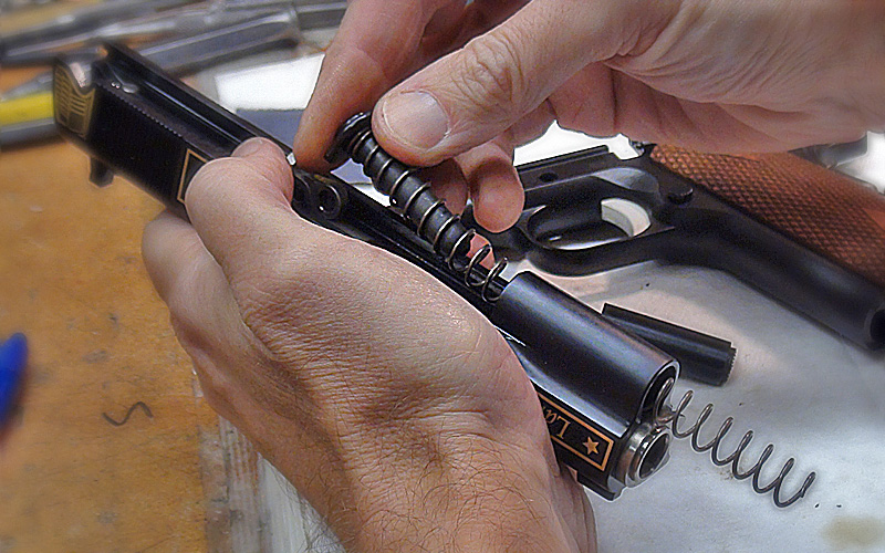 Firearm disassembly and reassembly