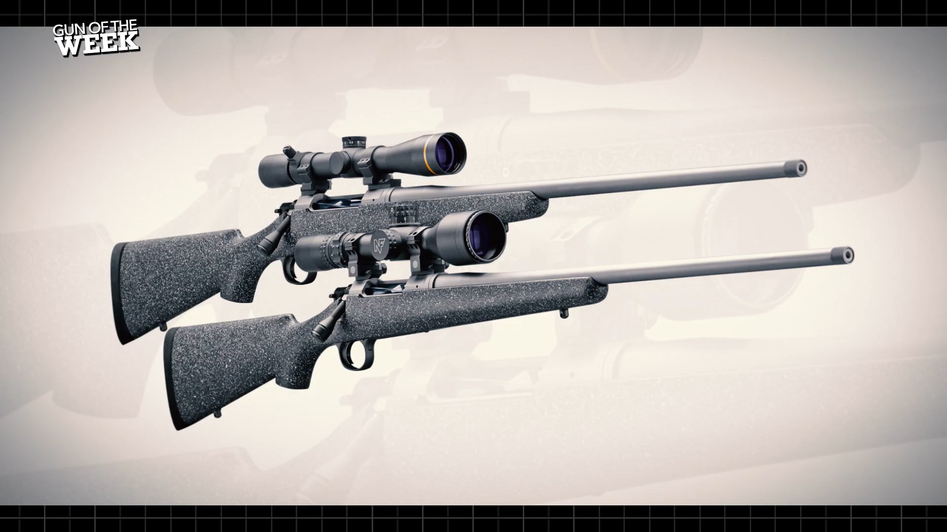 Nosler M21 bolt-action rifles stainless steel hunting guns carbon fiber stock riflescopes