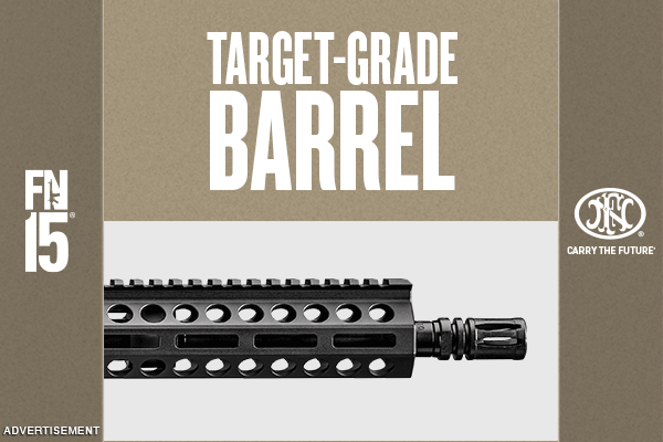 The FN 15® Guardian™. High value is standard issue.