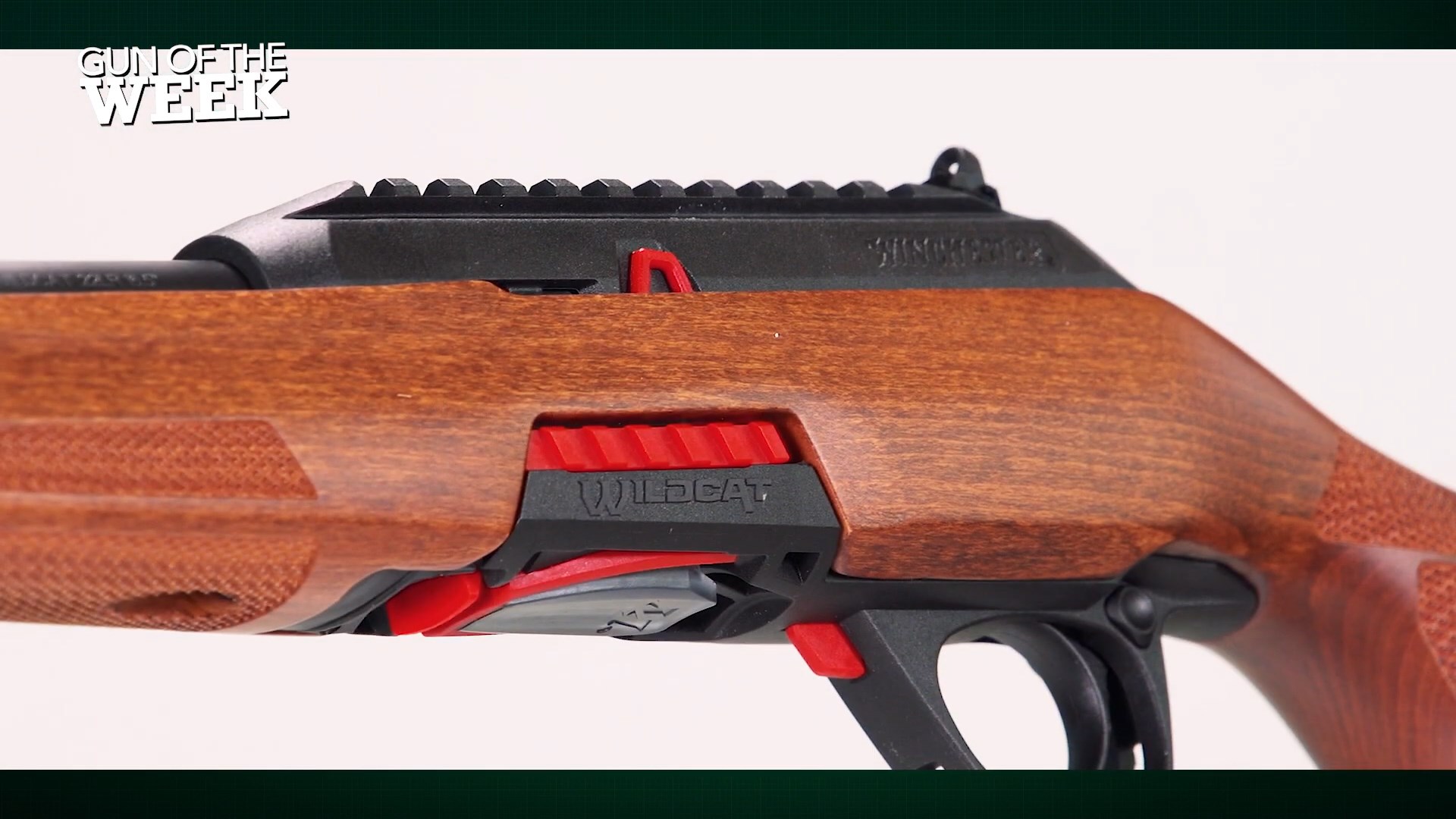 winchester wildcat sporter sr gun rifle left-side view