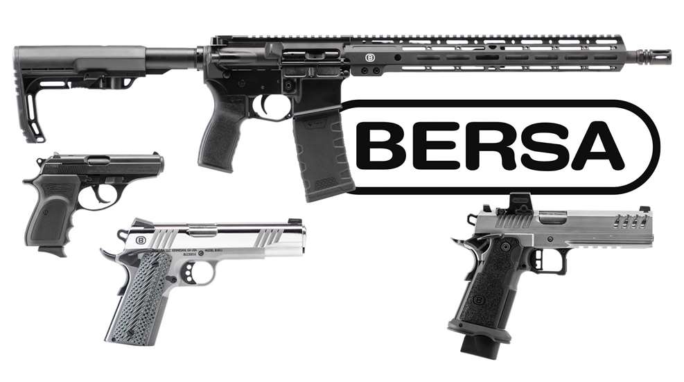 Four guns shown with text BERSA