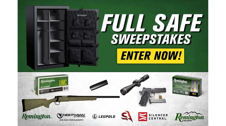 Remington Ammunition Launches Full Safe Sweepstakes | An Official Journal Of The NRA