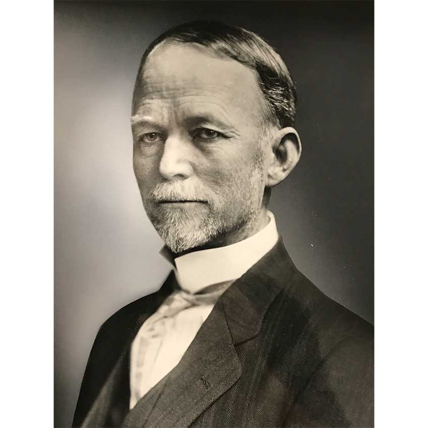 Matthew Sandefur Browning, John&#x27;s younger brother and lifelong business partner, circa 1915. Courtesy of Museums at Union Station