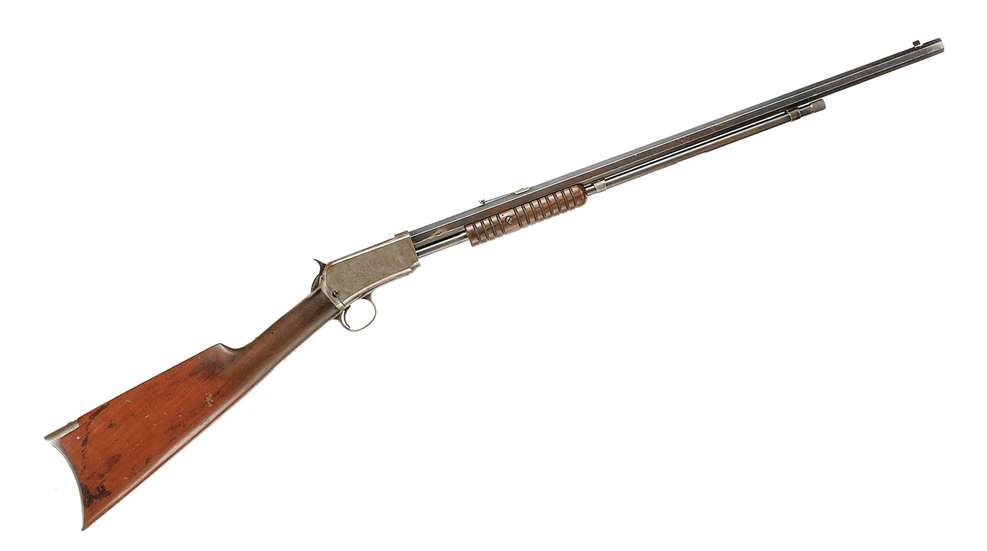 Winchester Model 1890 Slide-Action Pump-Action rifle repeater old