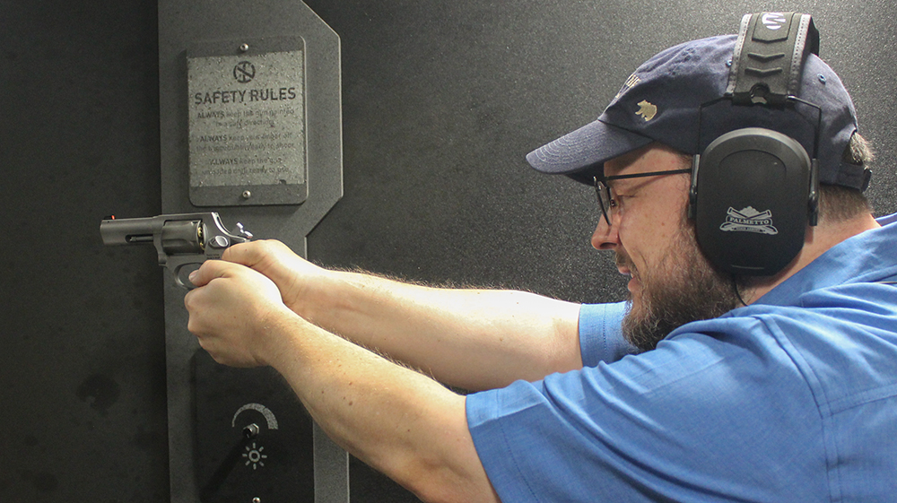 Taurus Defender 605 at the range