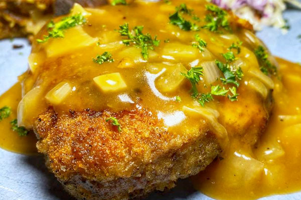 Recipe: Venison Schnitzel Cordon Bleu