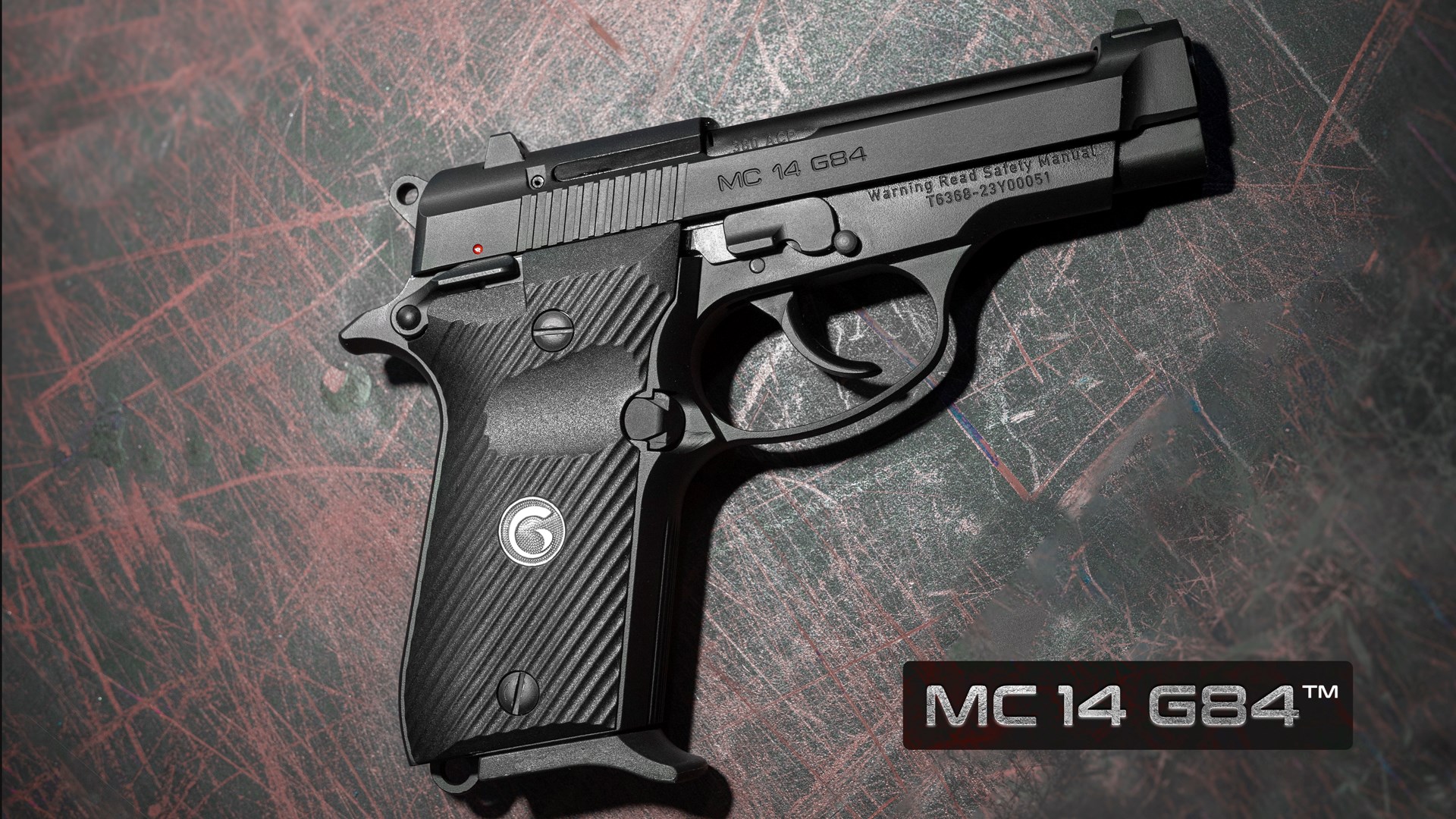 Right side of the EAA Corp. Girsan MC14G84 pistol.