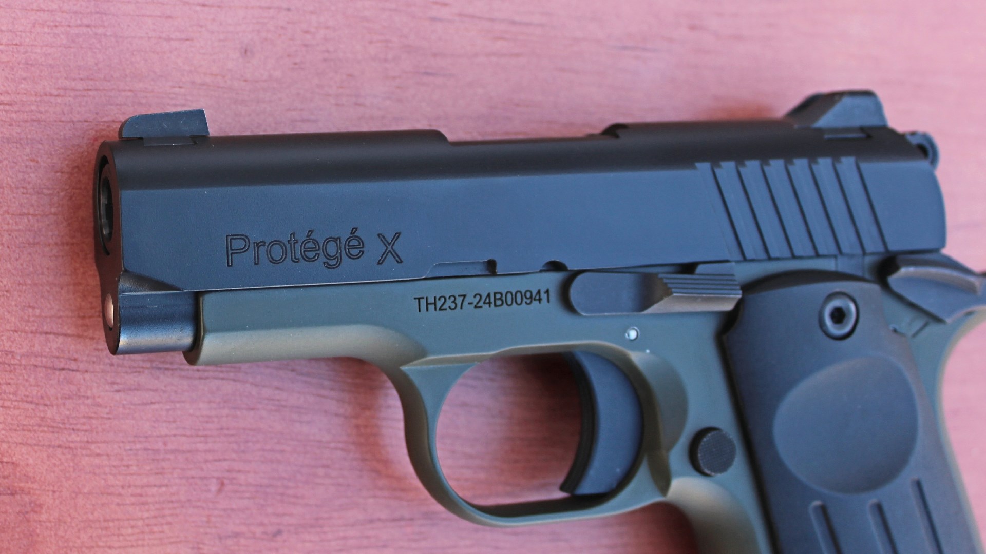 Left side of the TriStar Arms Protege X.