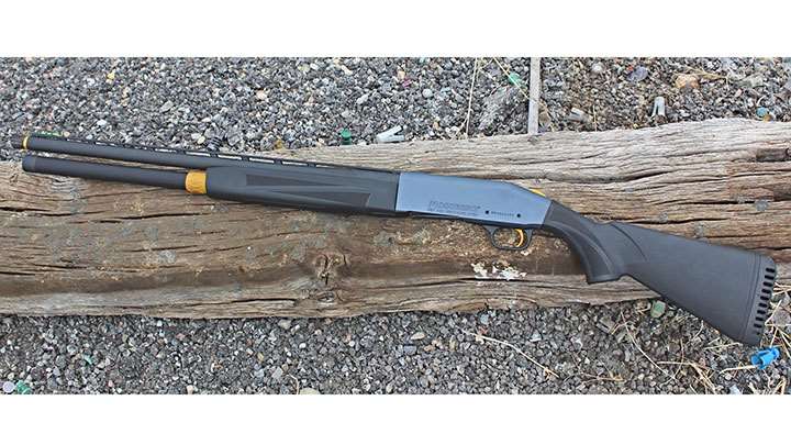 The left side of the Mossberg 940 JM Pro.