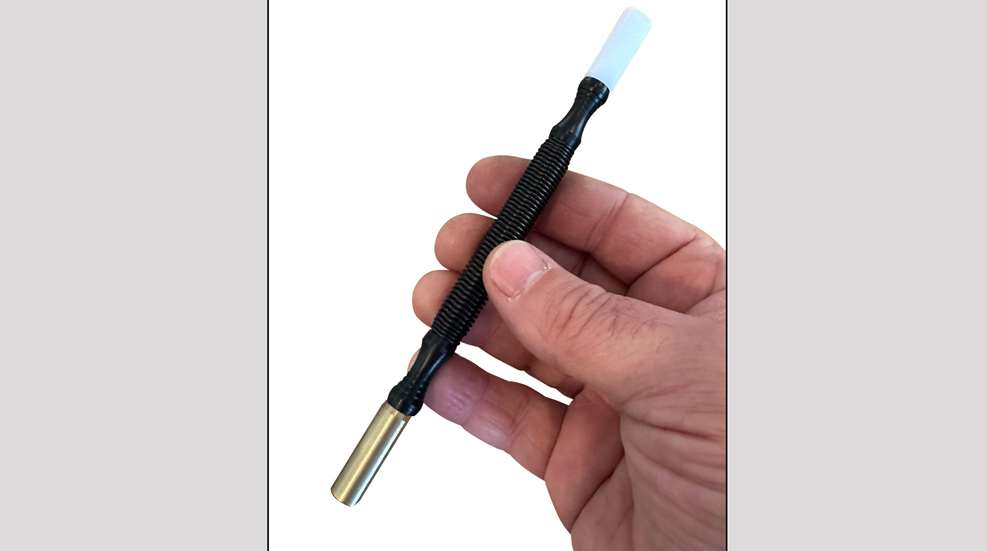 Wyoming Sight Drifter tool in hand
