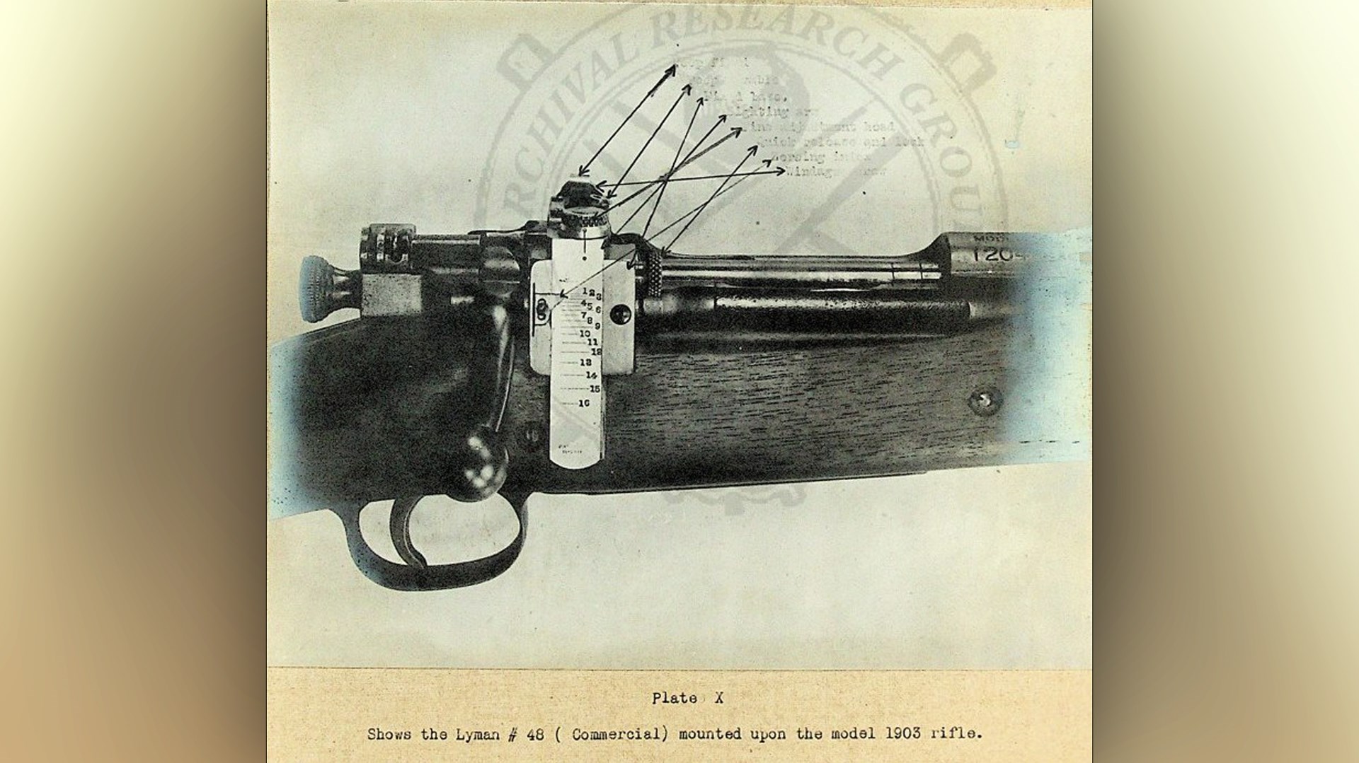 A profile shot of the standard commercial Lyman No. 48