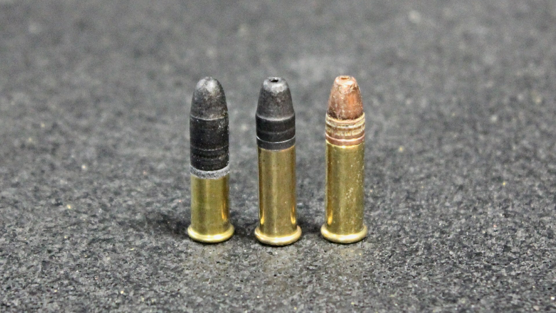 .22 Long Rifle rimfire ammunition cartridges