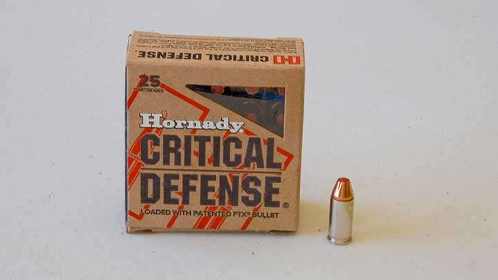 The Hornady .32 ACP 60 gr. FTX Critical Defense ammunition available today.