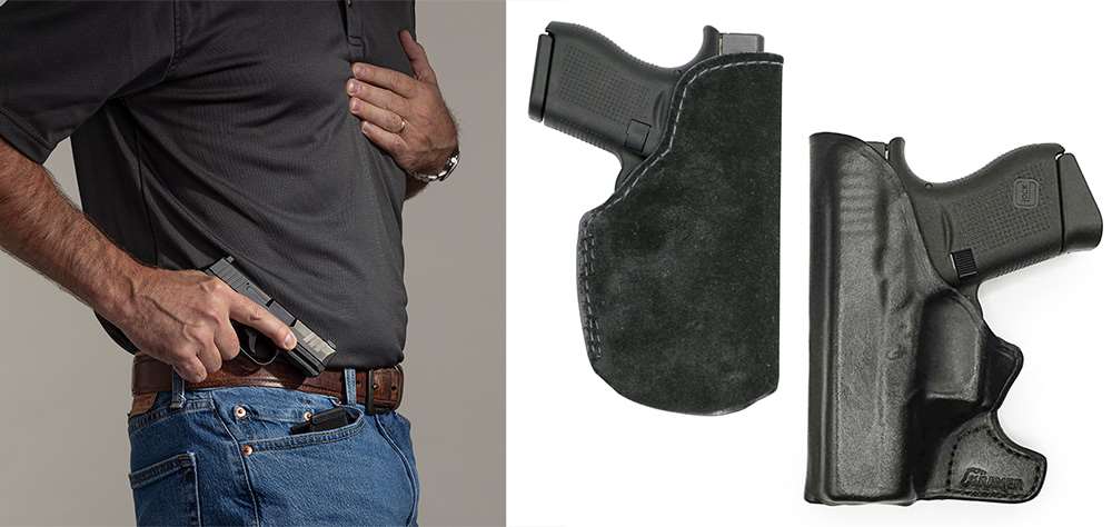 Drawing from a pocket holster, Safariland Model 25 Inside-the-Pocket, Kramer Pocket Gun Holster