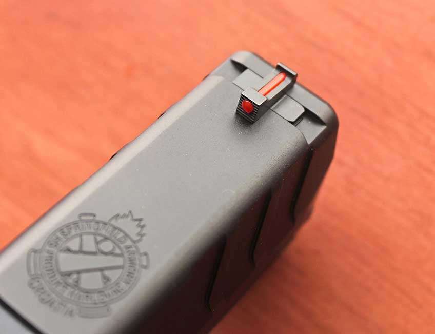 springfield armory xd-m elite fiber-optic front sight red