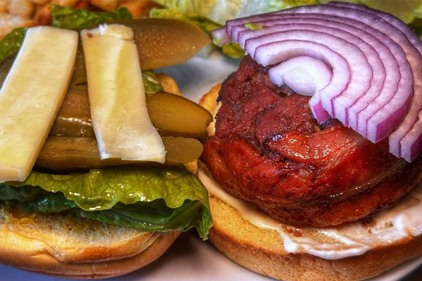 Recipe: Bacon-Rolled Elk Burgers