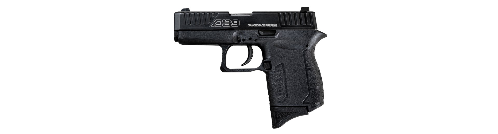 Diamondback Firearms DB9 9 mm pistol smallest