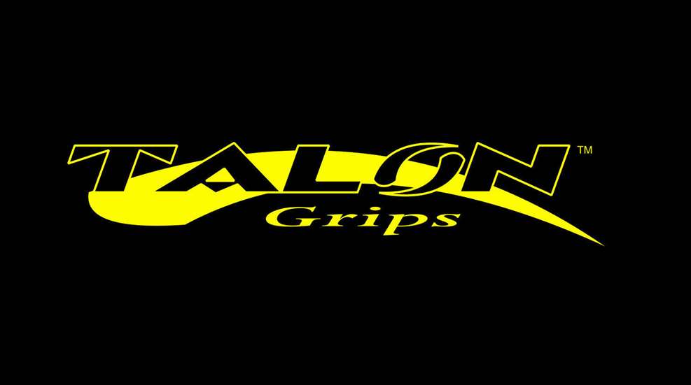 Talon Grips yellow and black company logo
