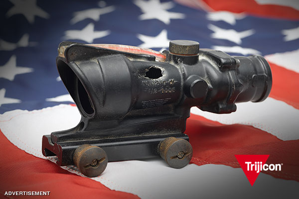 The ACOG® Made Him The Luckiest Marine in Fallujah.