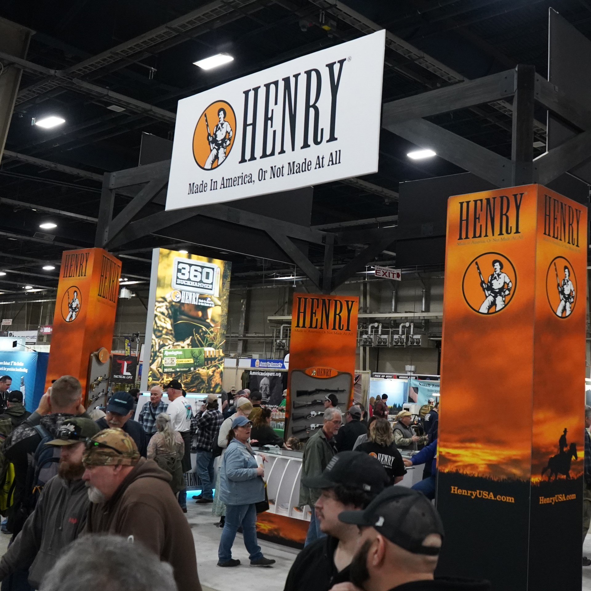 henry repeating arms booth great american outdoor show
