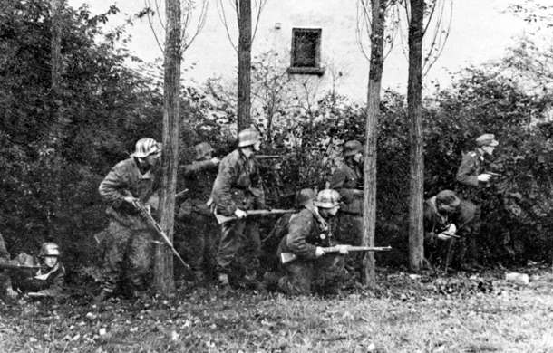 German Infantry in Arnhem